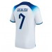 Günstige England Jack Grealish #7 Heim Fussballtrikot WM 2022 Kurzarm